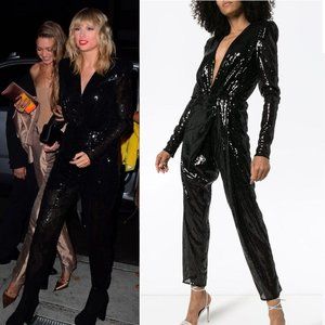 The Attico Sequined V-Neck Jumpsuit ASO Taylor Swift 40 2 4